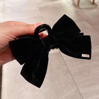 Women's Sweet Simple Style Bow Knot Cloth Hair Claws sku image 1