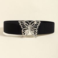 Simple Style Butterfly Elastic Band Women's Corset Belts sku image 1