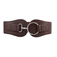 Basic Solid Color Pu Leather Women's Corset Belts main image 6