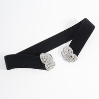 Ig Style Simple Style Butterfly Elastic Band Inlay Rhinestones Women's Corset Belts main image 5