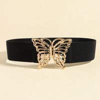 Simple Style Butterfly Elastic Band Women's Corset Belts sku image 4