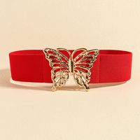 Simple Style Butterfly Elastic Band Women's Corset Belts sku image 7