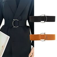 Simple Style Solid Color Elastic Band Women's Corset Belts main image 1