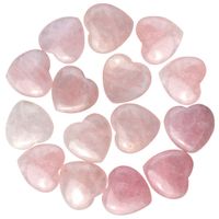 1 Set Natural Stone Heart Shape sku image 1