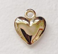 Simple Style Round Heart Shape Plastic Plating Charms sku image 6