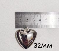 Simple Style Round Heart Shape Plastic Plating Charms sku image 28