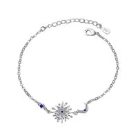 De Gros Style Simple Style Classique Star Le Cuivre Incruster Strass Bracelets sku image 1