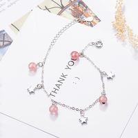 Copper Basic Modern Style Simple Style Inlay Round Star Artificial Crystal Bracelets main image 4