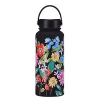 Retro Flower Stainless Steel Thermos Cup 1 Piece sku image 69