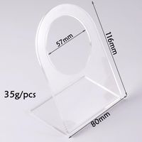1 Set Fashion Human Face Silica Gel Puncture Perforation Model main image 7