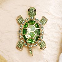 Simple Style Tortoise Alloy Inlay Women's Corsage sku image 2