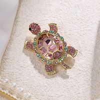 Simple Style Tortoise Alloy Inlay Women's Corsage sku image 1