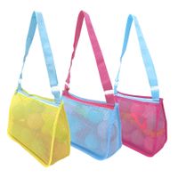 Casual Solid Color Nylon + Mesh Storage Bag sku image 32