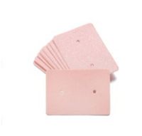 Simple Style Solid Color Paper Card Jewelry Packaging Cardboard sku image 7