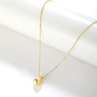 Stainless Steel Elegant Plating Solid Color Pendant Necklace main image 3