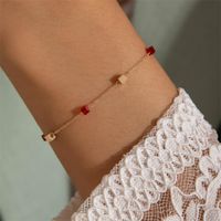Simple Style Water Droplets Alloy Plating Women's Necklace sku image 1