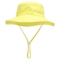 Children Unisex Fashion Solid Color Bucket Hat sku image 7