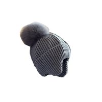 Women's Classic Style Solid Color Crimping Wool Cap main image 2