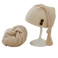 Baby Girl's Baby Boy's Cute Solid Color Baby Hat main image 4