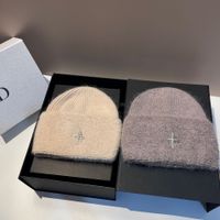 Women's Simple Style Commute Solid Color Eaveless Wool Cap main image 5