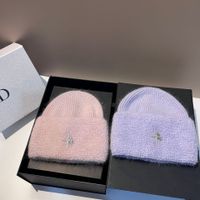Women's Simple Style Commute Solid Color Eaveless Wool Cap main image 3