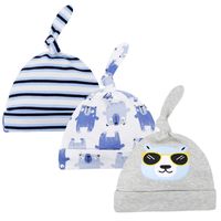 Baby Girl's Baby Boy's Cute Simple Style Animal Stripe Baby Hat sku image 10