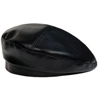 Women's Basic Lady Simple Style Solid Color Eaveless Beret Hat main image 2