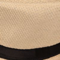 Unisex Vacation Solid Color Crimping Fedora Hat main image 3