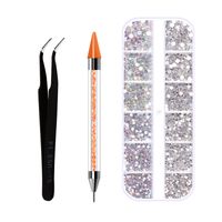 Simple Style Solid Color Arylic Nail Tools 1 Set sku image 5