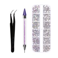 Simple Style Solid Color Arylic Nail Tools 1 Set sku image 8