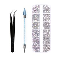 Simple Style Solid Color Arylic Nail Tools 1 Set sku image 7