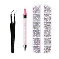 Simple Style Solid Color Arylic Nail Tools 1 Set sku image 2