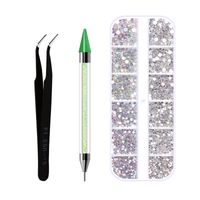Simple Style Solid Color Arylic Nail Tools 1 Set sku image 6