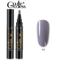 Lady Solid Color Plastic Nail Polish 1 Piece sku image 14