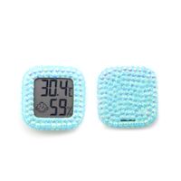 Simple Style Square Plastic Indoor Thermometer 1 Piece main image 2
