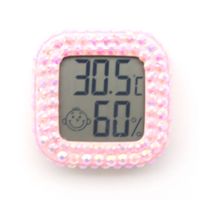 Simple Style Square Plastic Indoor Thermometer 1 Piece sku image 4