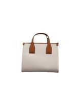 Women's Medium Canvas Color Block Vintage Style Square Zipper Handbag Crossbody Bag Square Bag main image 3