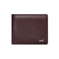 Men's Solid Color Leather Flip Cover Coin Purse main image 3