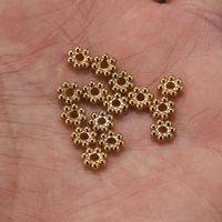1 Piece Diameter 3mm Diameter 5mm Diameter 6 Mm Hole 1~1.9mm Stainless Steel 18K Gold Plated Solid Color Spacer Bars main image 1