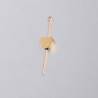 1 Piece Hole 1~1.9mm Stainless Steel None 18K Gold Plated Rose Gold Plated Solid Color Polished Beads sku image 4
