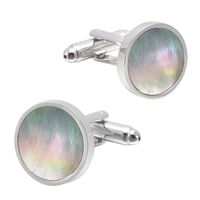 Simple Style Color Block Copper Plating Unisex Cufflinks sku image 3