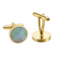 Simple Style Color Block Copper Plating Unisex Cufflinks main image 5