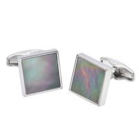 Simple Style Color Block Copper Plating Unisex Cufflinks main image 2