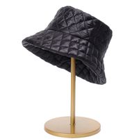 Women's Elegant Basic Solid Color Wide Eaves Bucket Hat main image 3