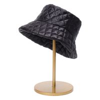 Women's Elegant Basic Solid Color Wide Eaves Bucket Hat sku image 1