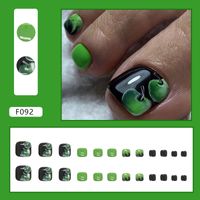 Sweet Pastoral Flower Plastic Nail Patches 1 Piece sku image 9