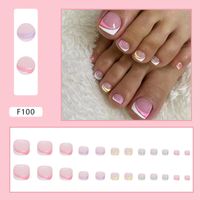 Sweet Pastoral Flower Plastic Nail Patches 1 Piece sku image 38