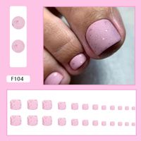 Sweet Pastoral Flower Plastic Nail Patches 1 Piece sku image 15