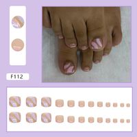 Sweet Pastoral Flower Plastic Nail Patches 1 Piece sku image 22