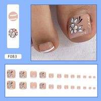 Sweet Pastoral Flower Plastic Nail Patches 1 Piece sku image 33